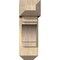 Ekena Millwork Merced Craftsman Rough Sawn Bracket w/ Offset Brace, Douglas Fir, 8"W x 24"D x 24"H BKT0806X24X24MRC04RDF - alternate 2